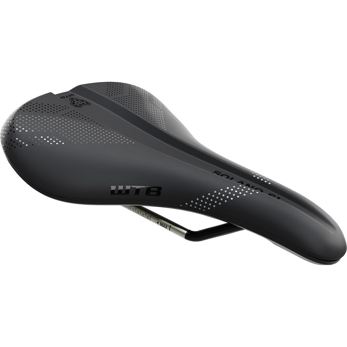 Image of WTB Solano SL Fusion Form Titanium Saddle Black, Medium