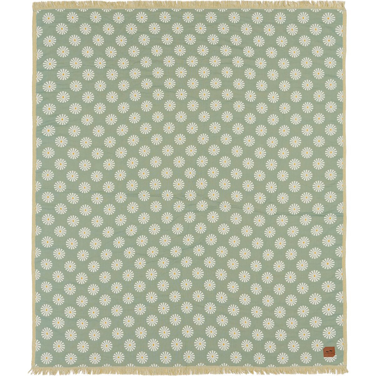 Slowtide Slowtide Sun Dazed Driftweave Blanket Green, One Size