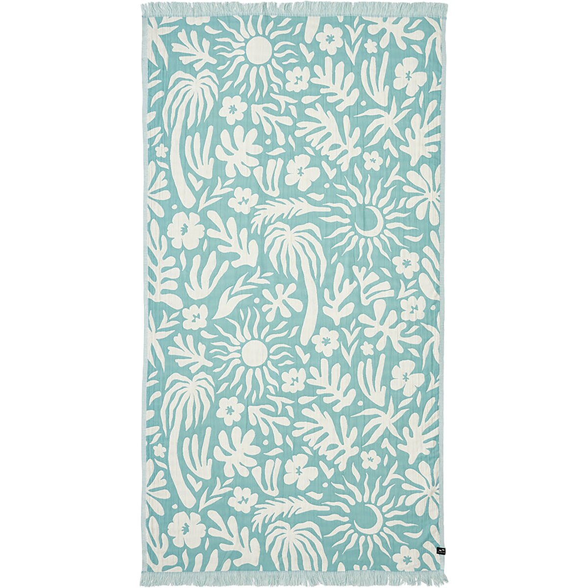 Image of Slowtide Sunny Driftweave Turkish Towel Sky Blue, One Size