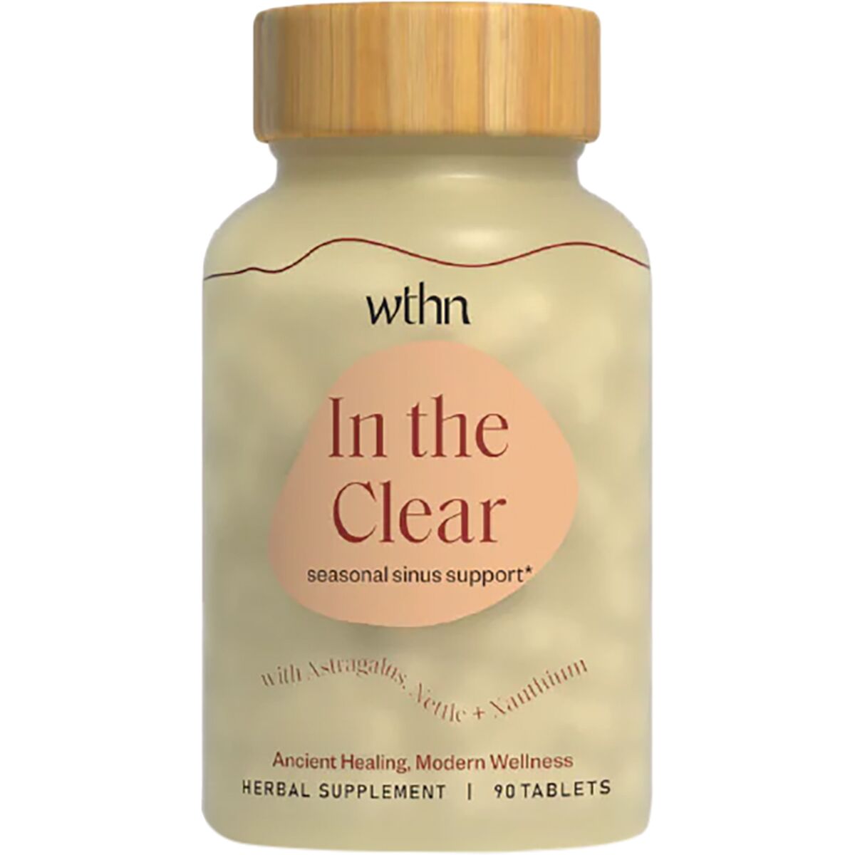 WTHN WTHN In the Clear Red, One Size
