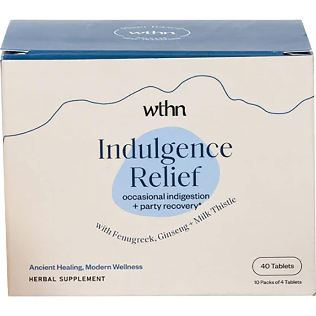WTHN WTHN Indulgence Relief Blue, One Size