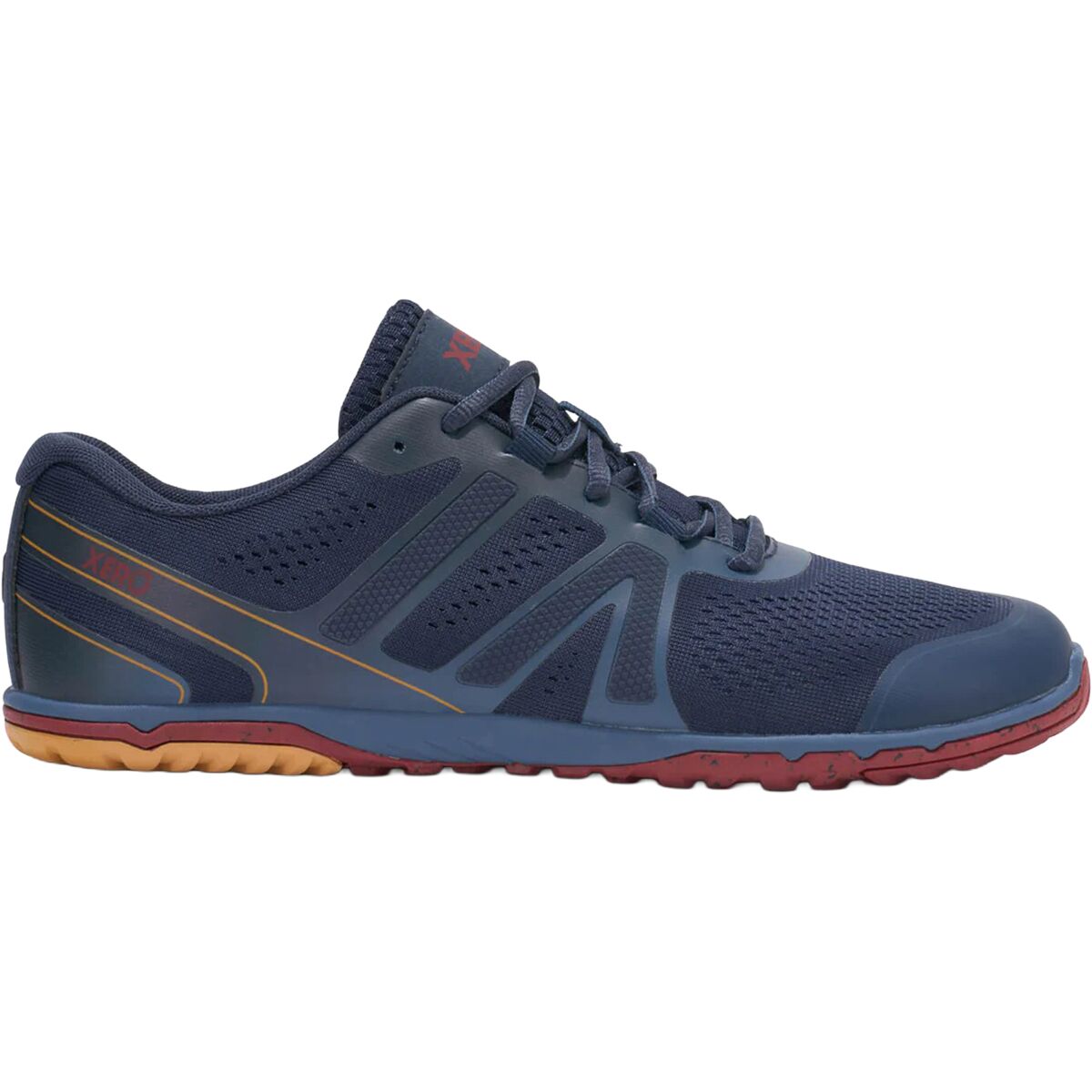 Image of Xero HFS II Running Shoe - Men's Vintage Indigo/Red Ochre, 10.5