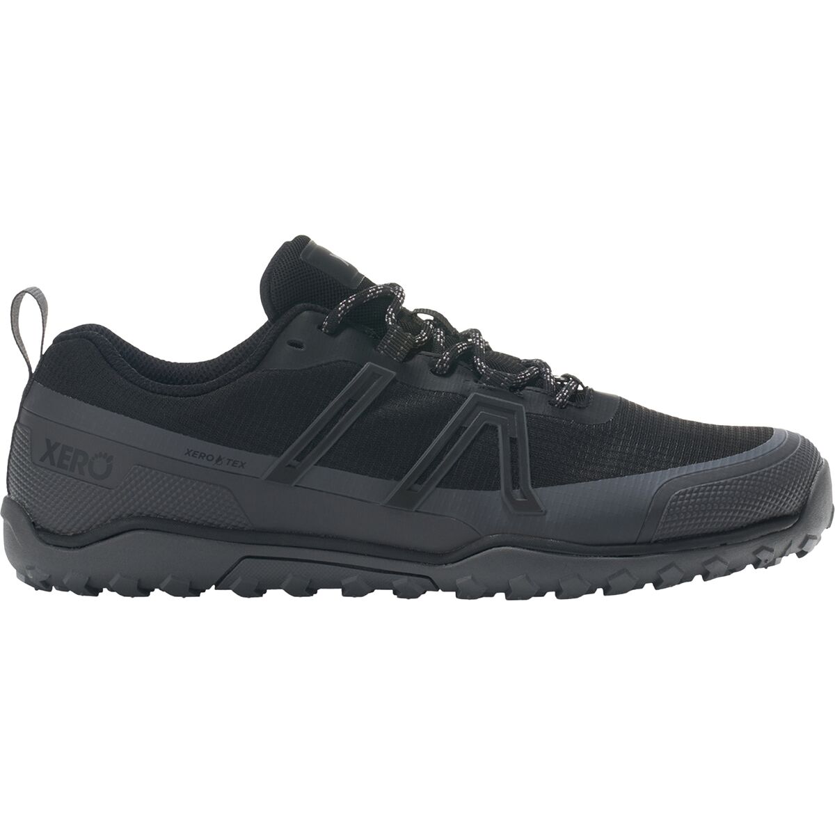 Image of Xero Scrambler Trail Low WP Hiking Shoe - Men's Black/Asphalt, 10.5