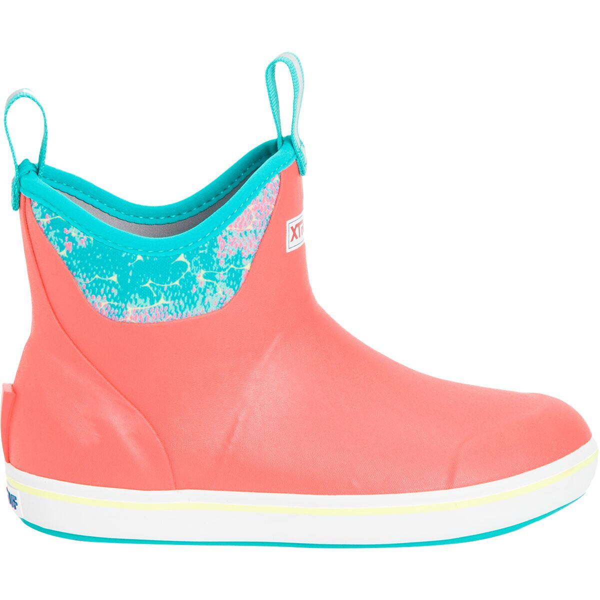 Xtratuf Ankle 6in Deck Boot - Women's Coral Coho, 11.0