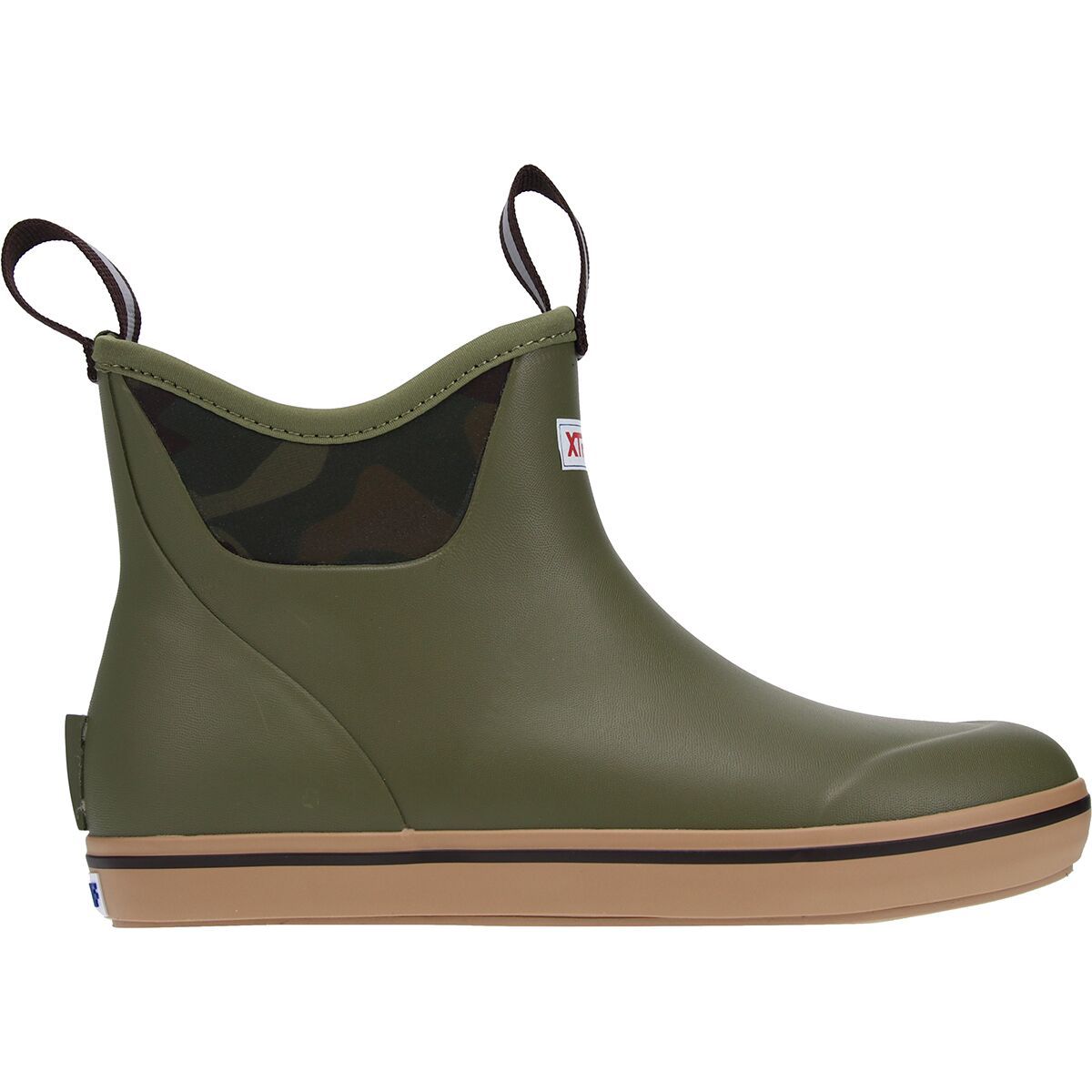 Xtratuf Ankle 6in Deck Boot - Women's Olive/Camo, 6.0
