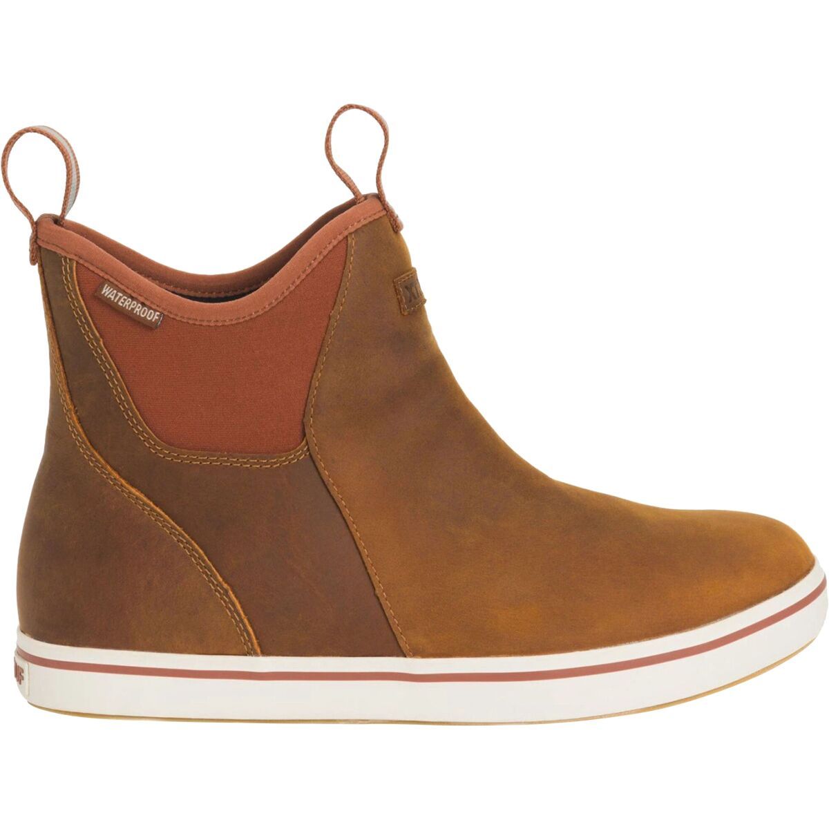 Xtratuf Ankle 6in Leather Deck Boot - Men's Burnt Orange, 11.0
