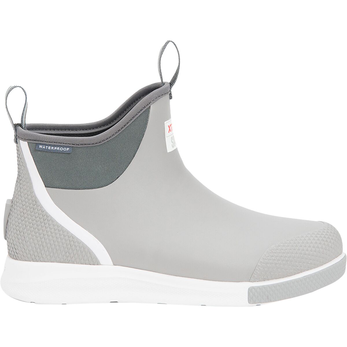 Image of Xtratuf Ankle 6in Sport Deck Boot - Men's Gray, 8.0