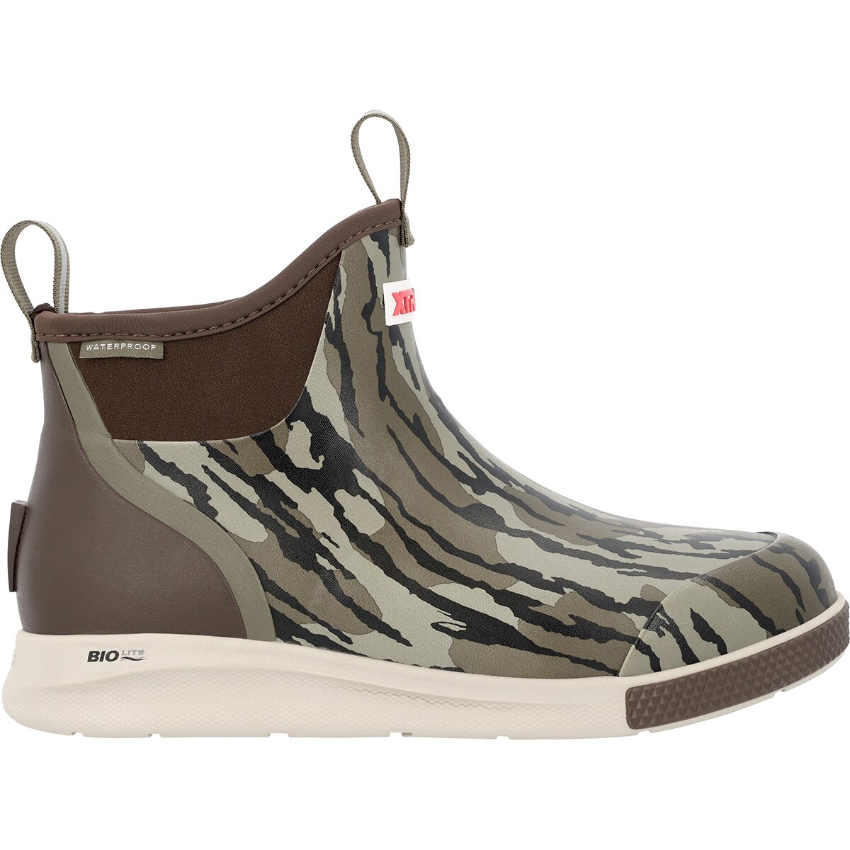 Image of Xtratuf Ankle 6in Sport Deck Boot - Men's Mossy Oak Bottomland, 10.0