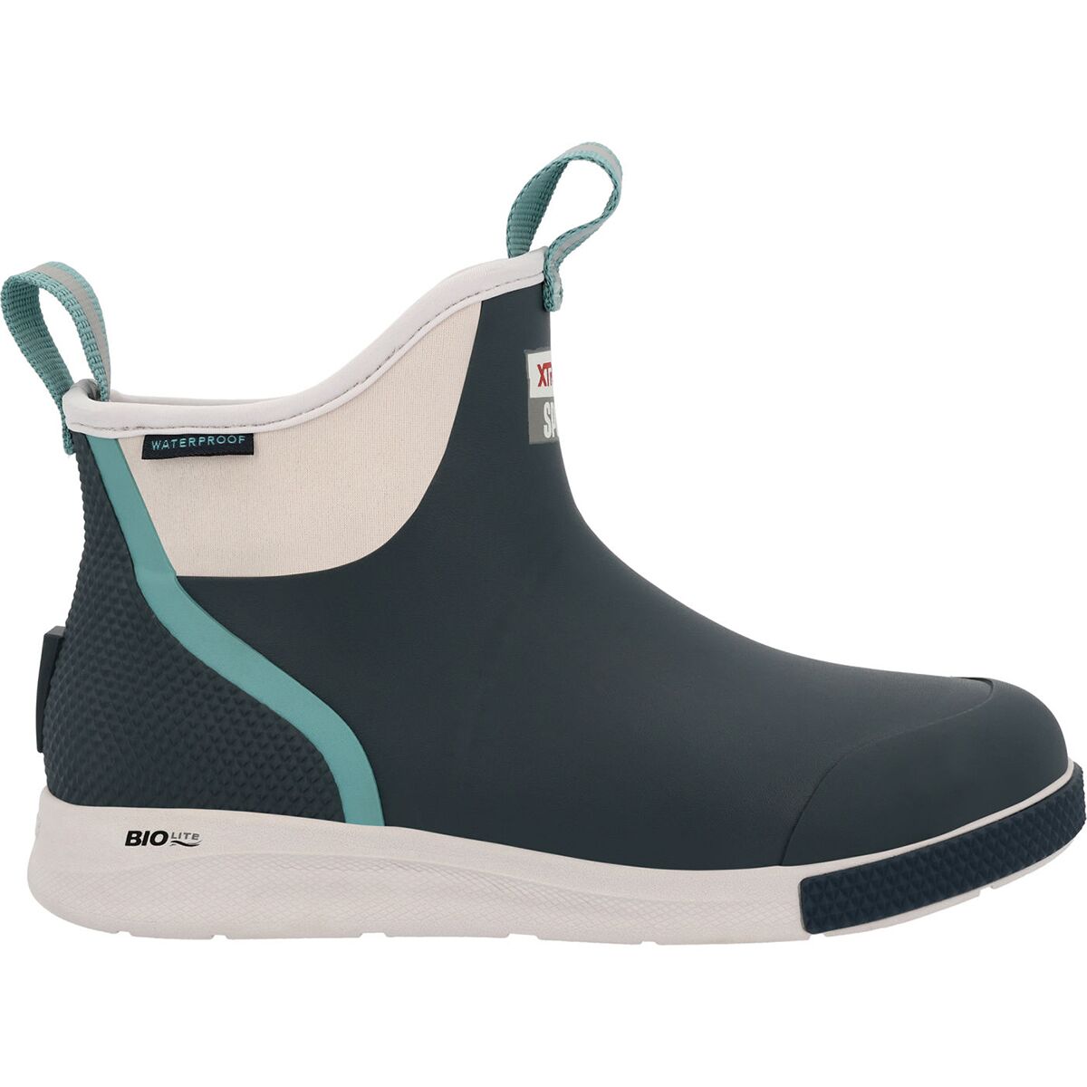 Image of Xtratuf Ankle 6in Sport Deck Boot - Women's Stormy Blue, 8.0