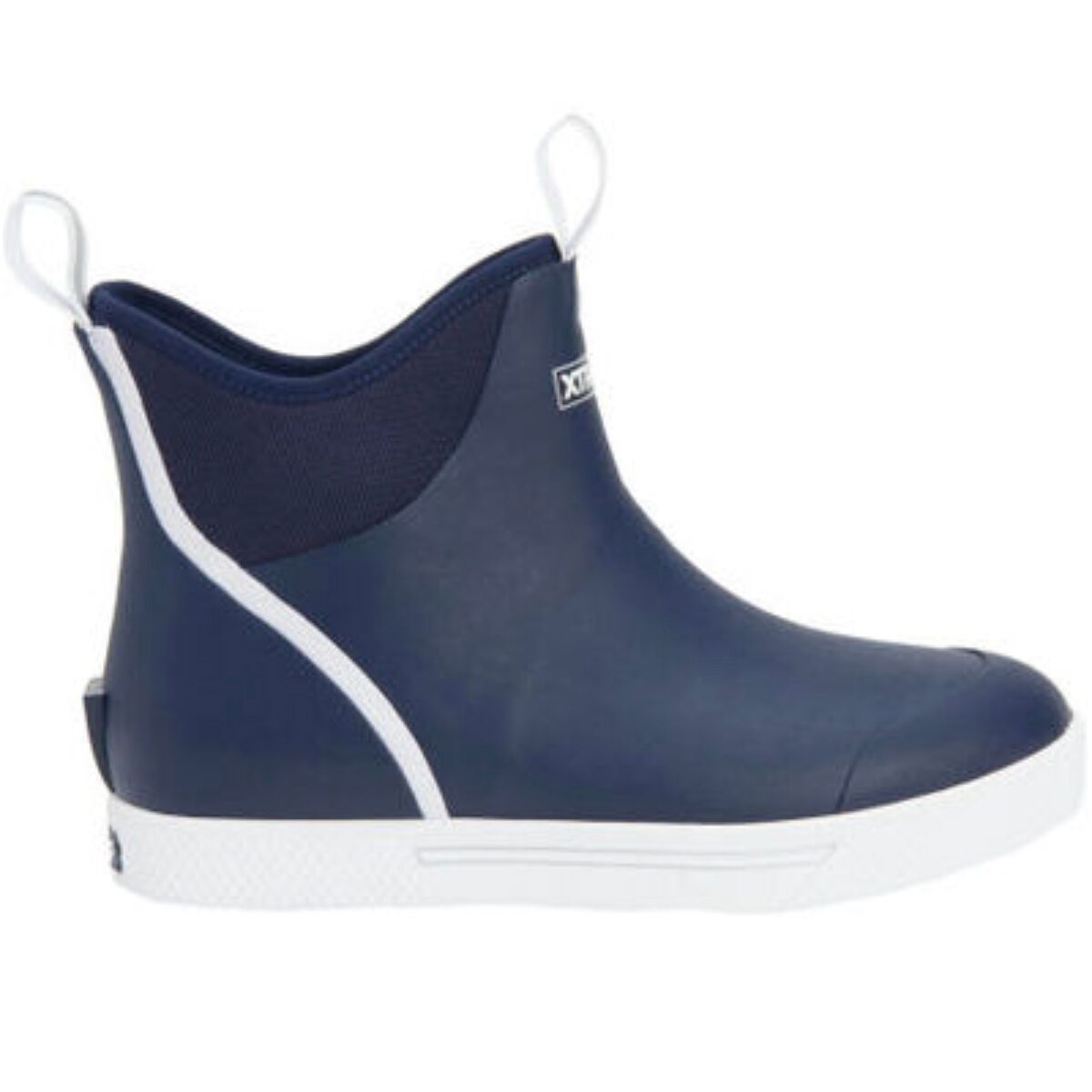 Image of Xtratuf Wheelhouse Ankle 6in Deck Boot - Men's Navy, 12.0