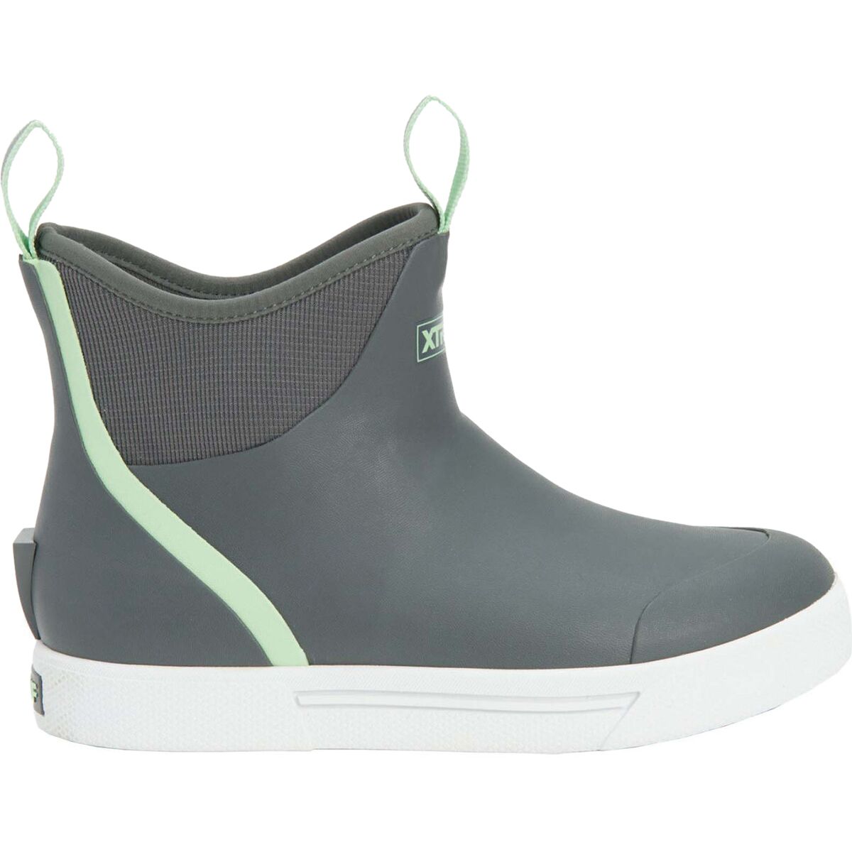 Image of Xtratuf Wheelhouse Ankle 6in Deck Boot - Women's Gray, 7.0
