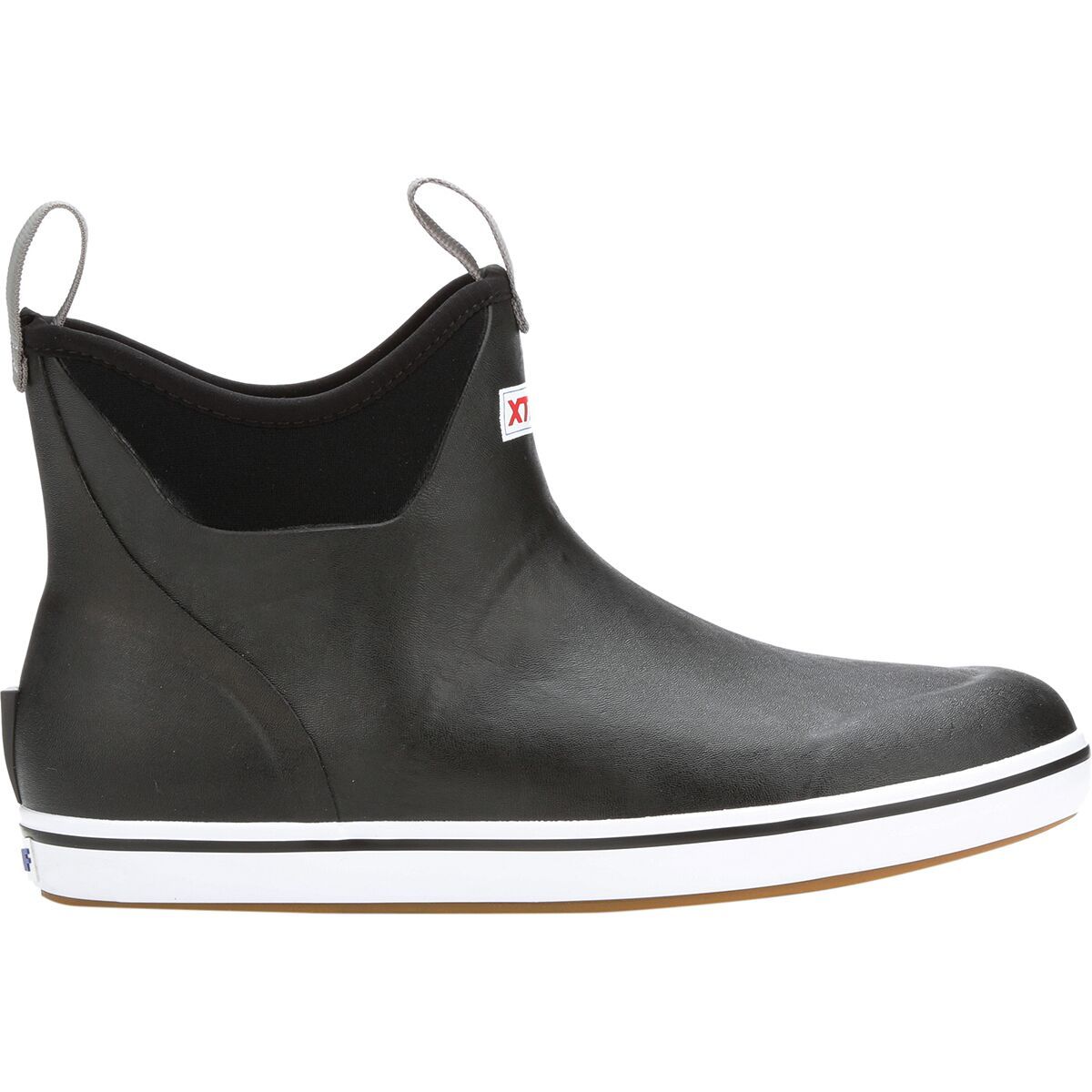 Image of Xtratuf Rubber Ankle Deck Wide Boot - Men's Black, 10.0