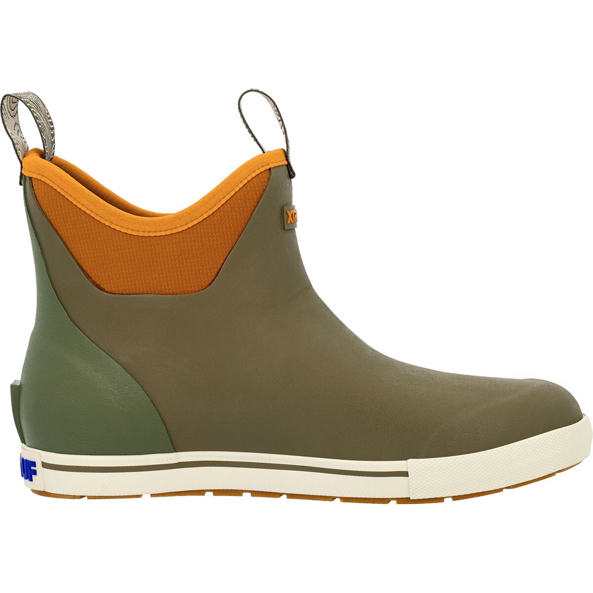 Image of Xtratuf Camp 6in Ankle Deck Boot - Men's Dark Olive, 13.0