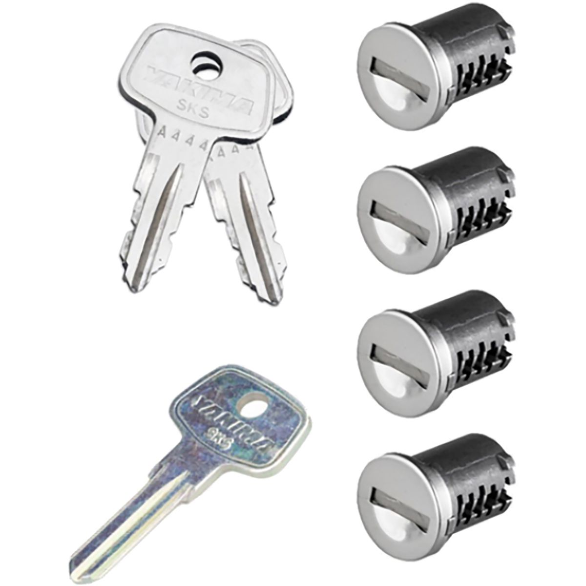 Yakima Yakima SKS Lock Cores - 4 pack One Color, 9x4x1.5