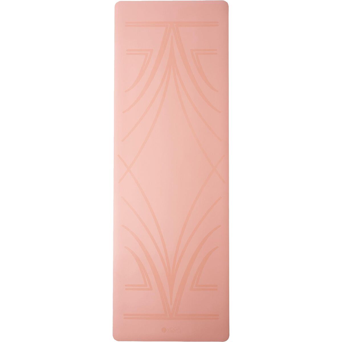 Image of Yoga Design Lab Infinity Yoga Mat Diamond Align Coral, 5mm