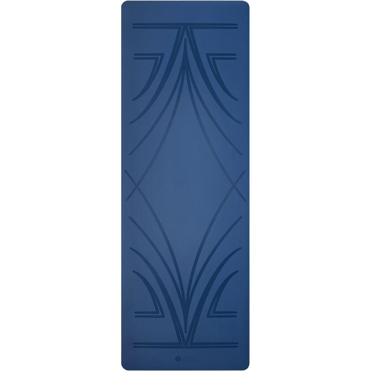 Image of Yoga Design Lab Infinity Yoga Mat Diamond Align Navy, 5mm