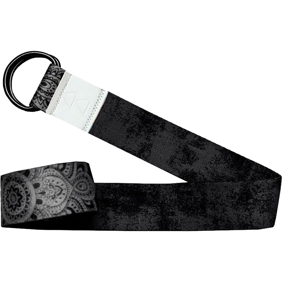 Image of Yoga Design Lab Yoga Strap Mandala Black, One Size