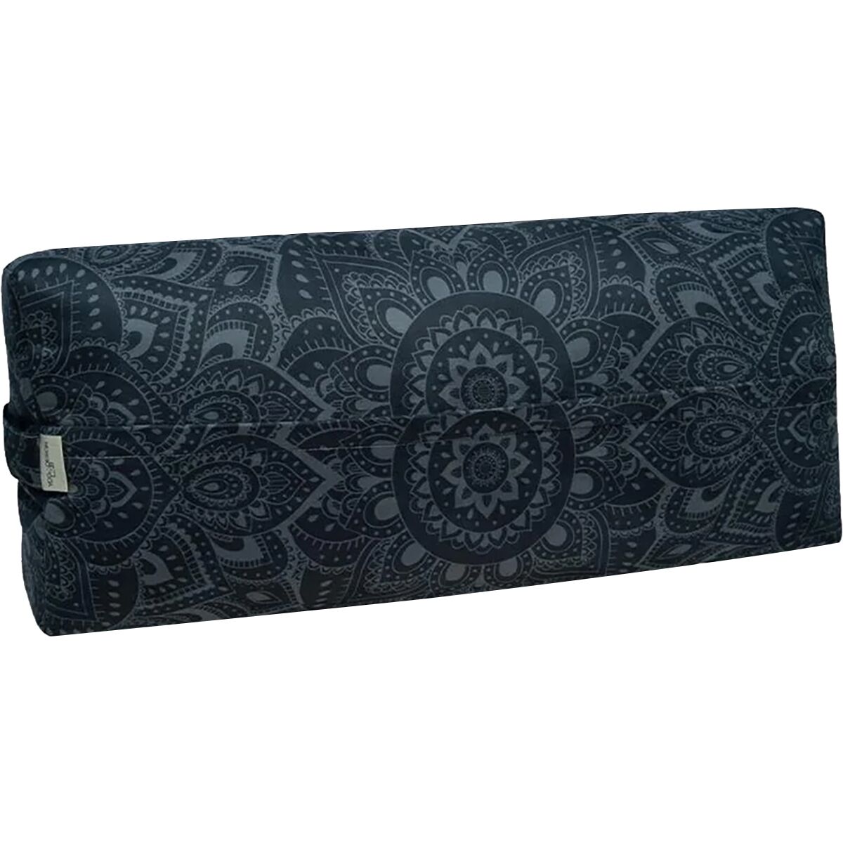 Image of Yoga Design Lab Yoga Bolster Mandala Charcoal, One Size