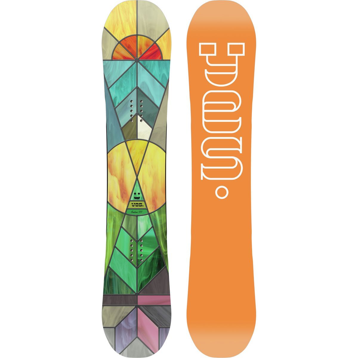 Yes. Emoticon Snowboard - Women's - Snowboard