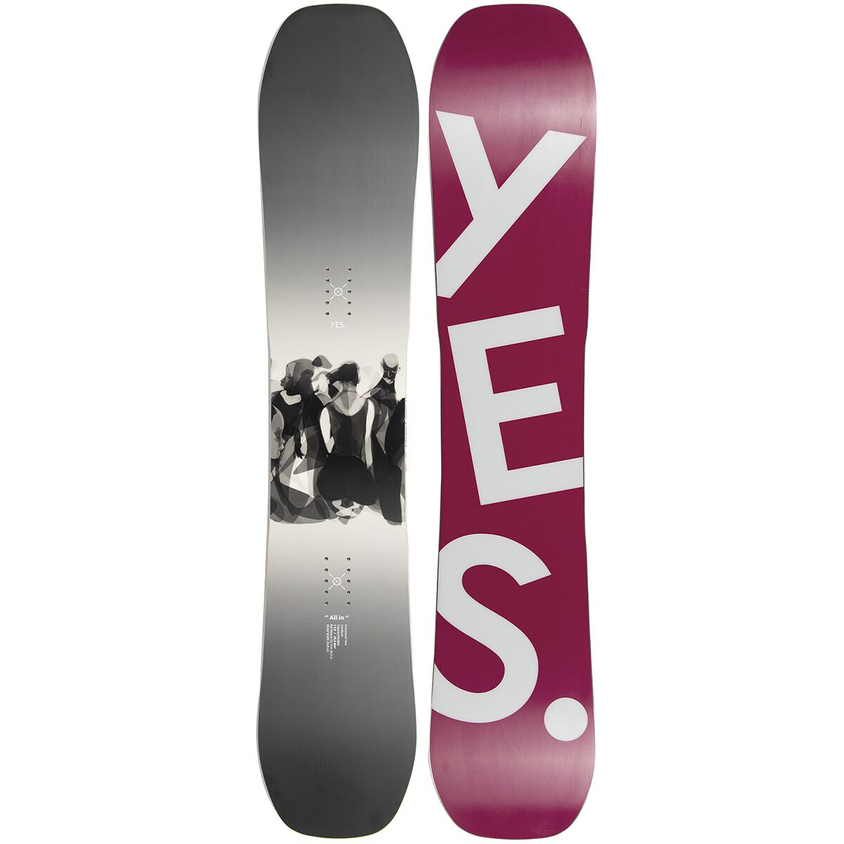 Yes. All-In Snowboard - 2024 Black