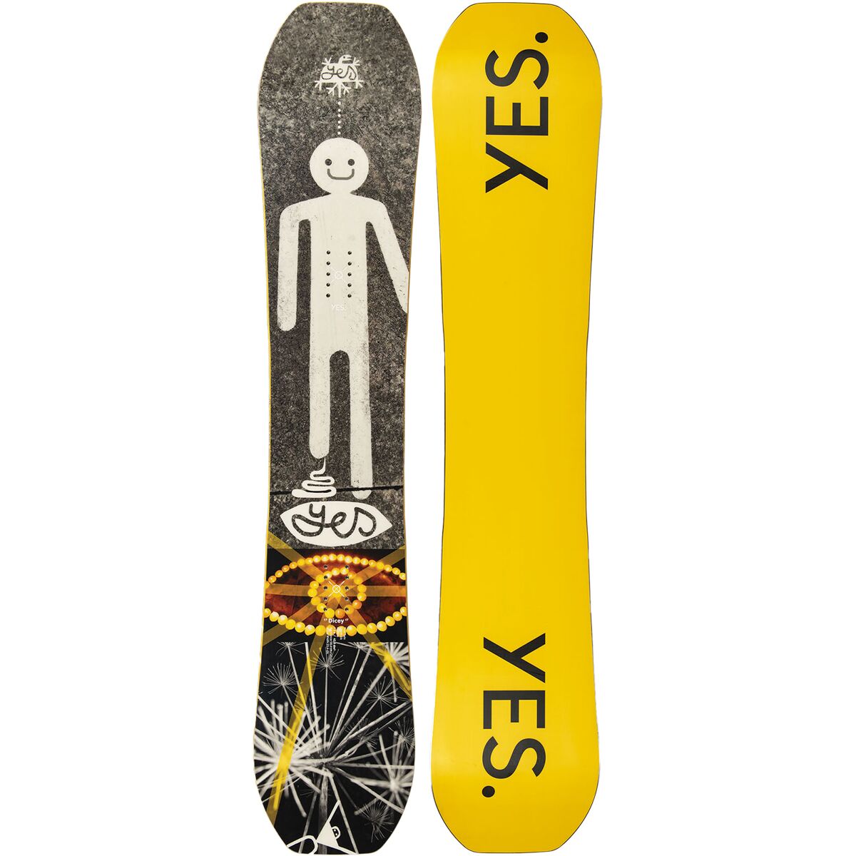 Yes. Dicey Snowboard - 2024 Gray
