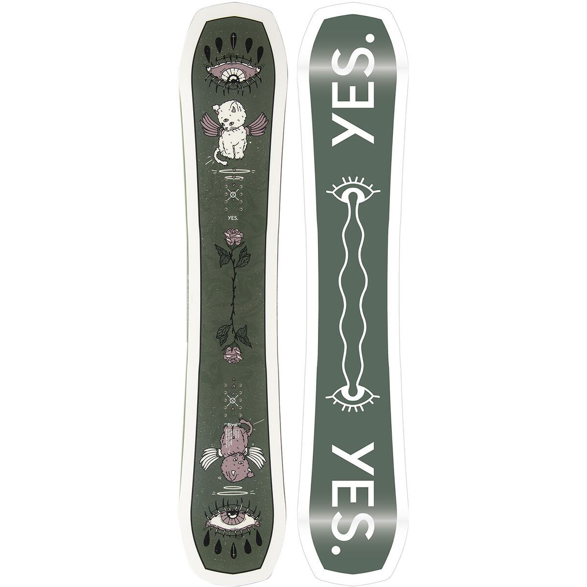 Yes. Rival Snowboard - 2024 - Women's