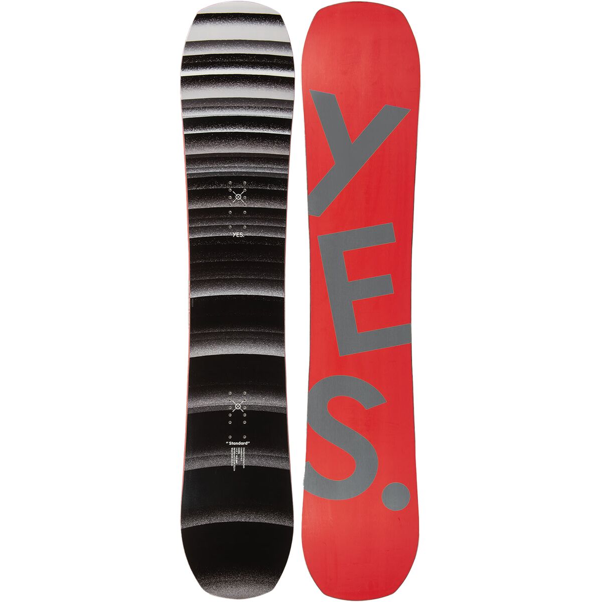 Yes. Standard Snowboard - 2024 Black/White