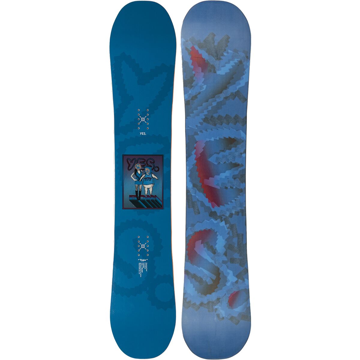 Yes. Yes. Typo Snowboard - 2025 Gray, 152cm