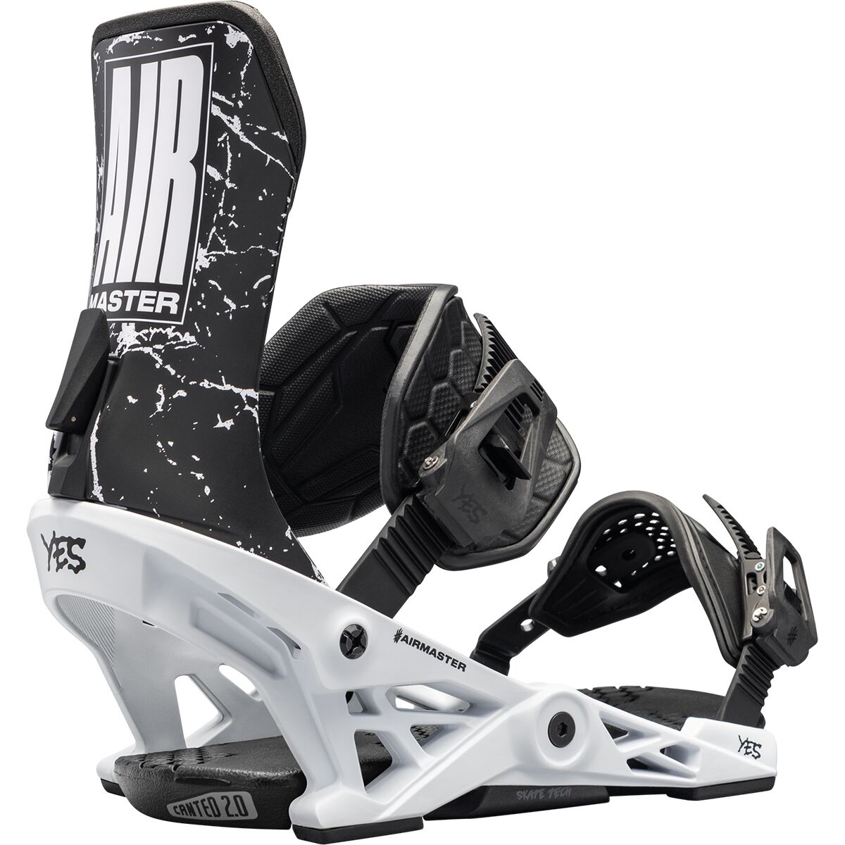 Yes. Yes. Airmaster Snowboard Binding - 2025 White, L