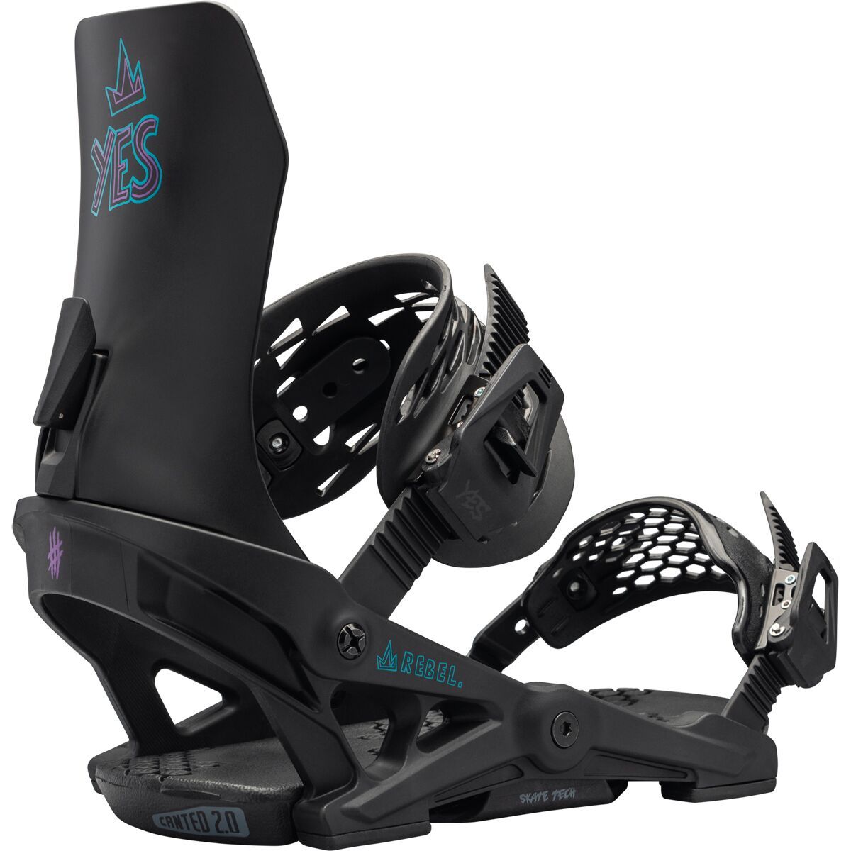 Yes. Rebel Snowboard Binding - 2025 - Women's Black, M