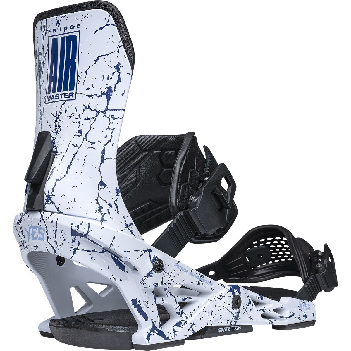 Yes. Airmaster Fridge Snowboard Binding - 2026 Fridge Splatter, M
