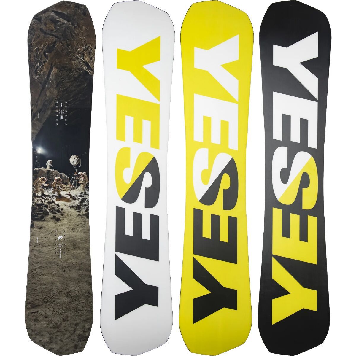 Image of Yes. Greats Snowboard - 2026 Black, 151cm