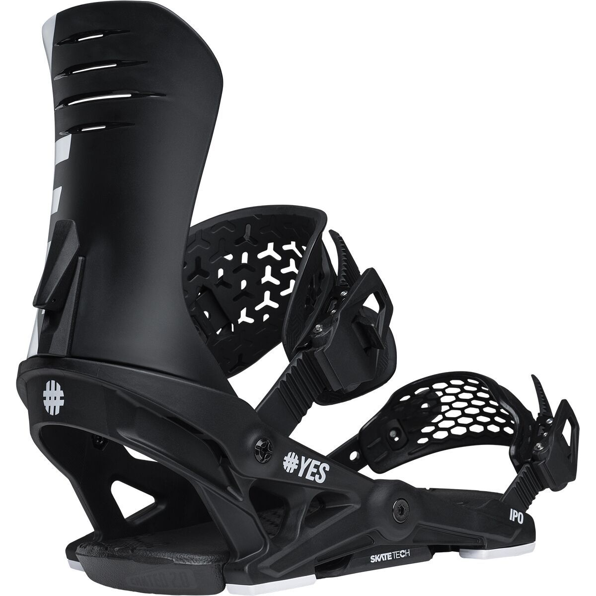 Image of Yes. IPO Snowboard Binding - 2026 Pitch Black, M