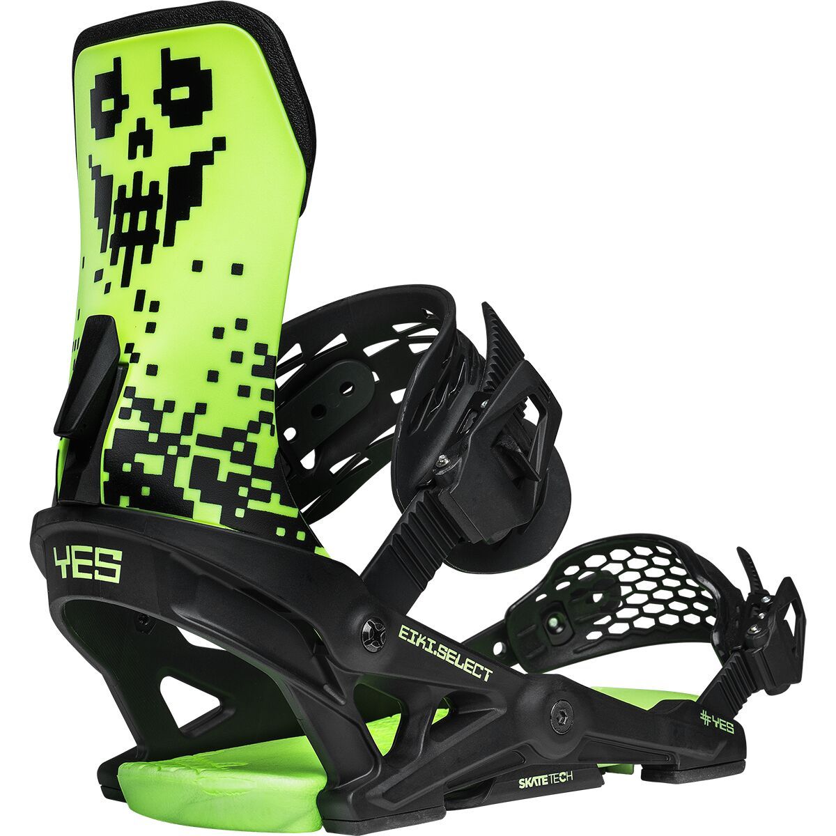 Image of Yes. Select Eiki Snowboard Binding - 2026 Eiki Green Glow, L