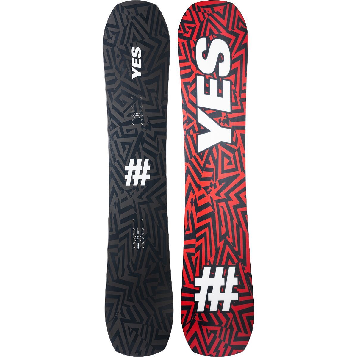 Image of Yes. Standard Snowboard - 2026 Black, 149cm