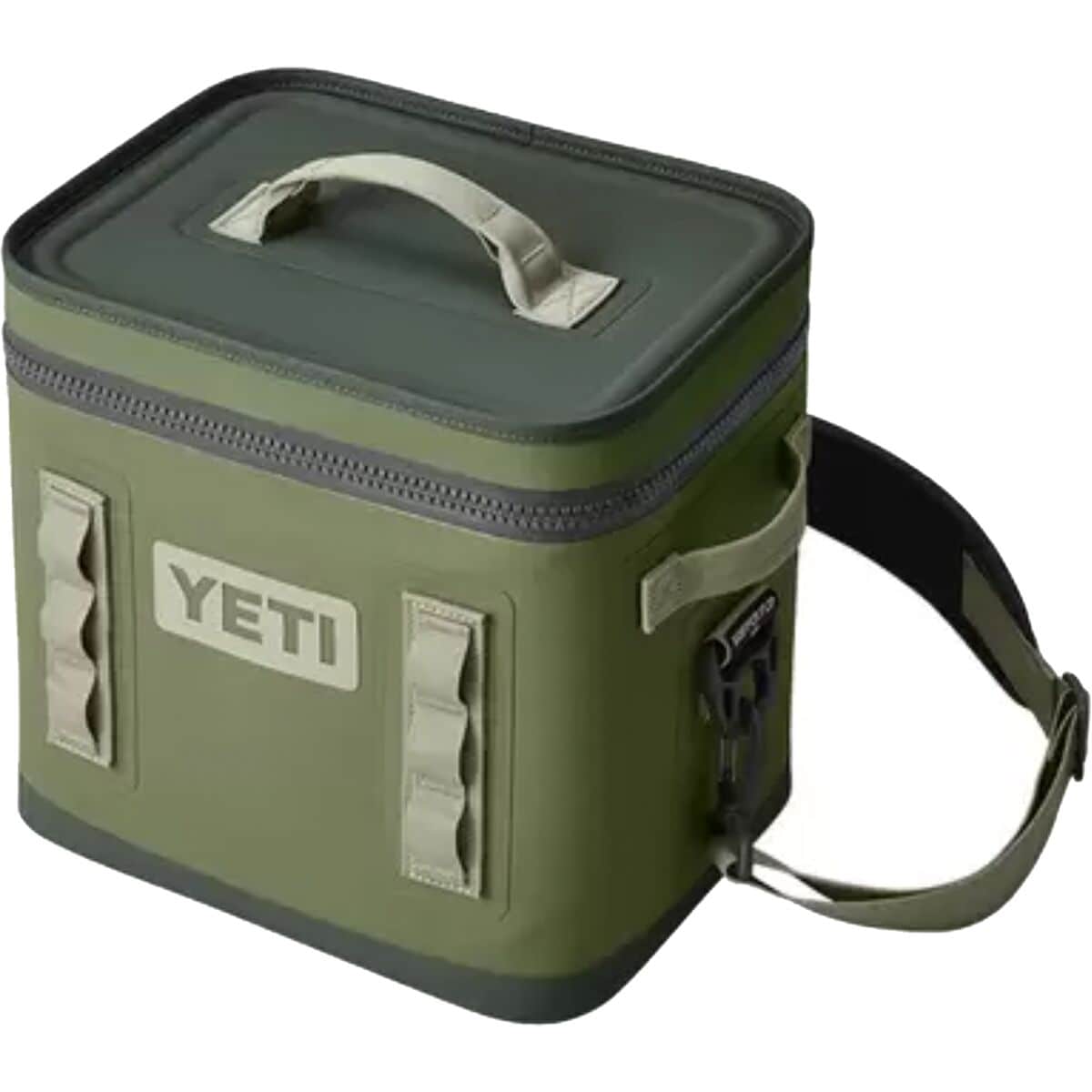 YETI Hopper Flip 12 Portable Cooler, Field Tan/Blaze Orange