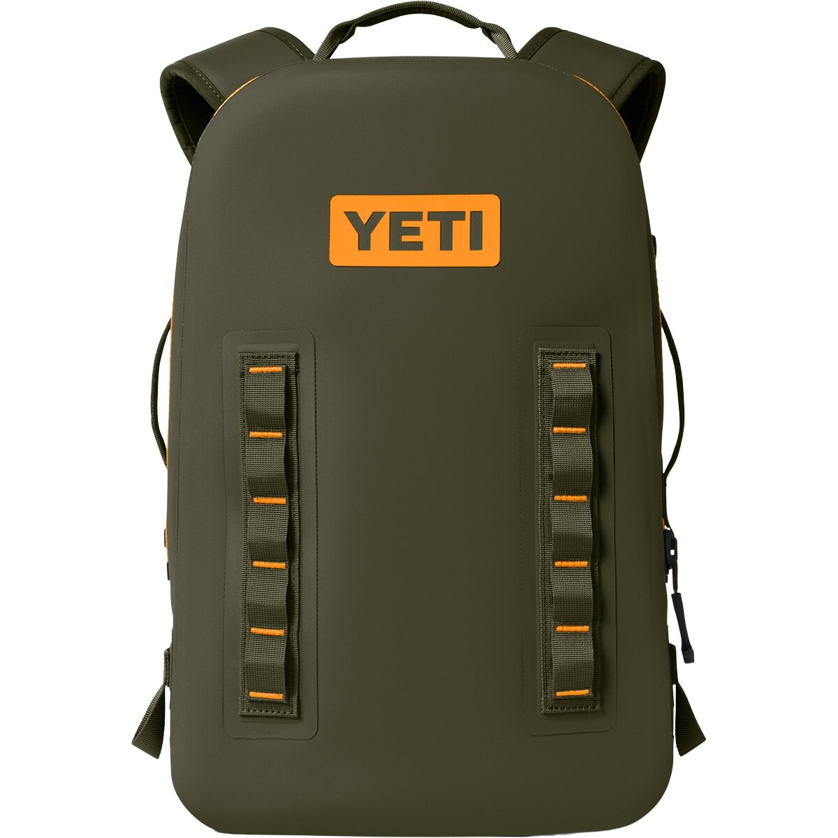 Image of YETI Panga 28L Backpack Olive/King Crab Orange, One Size