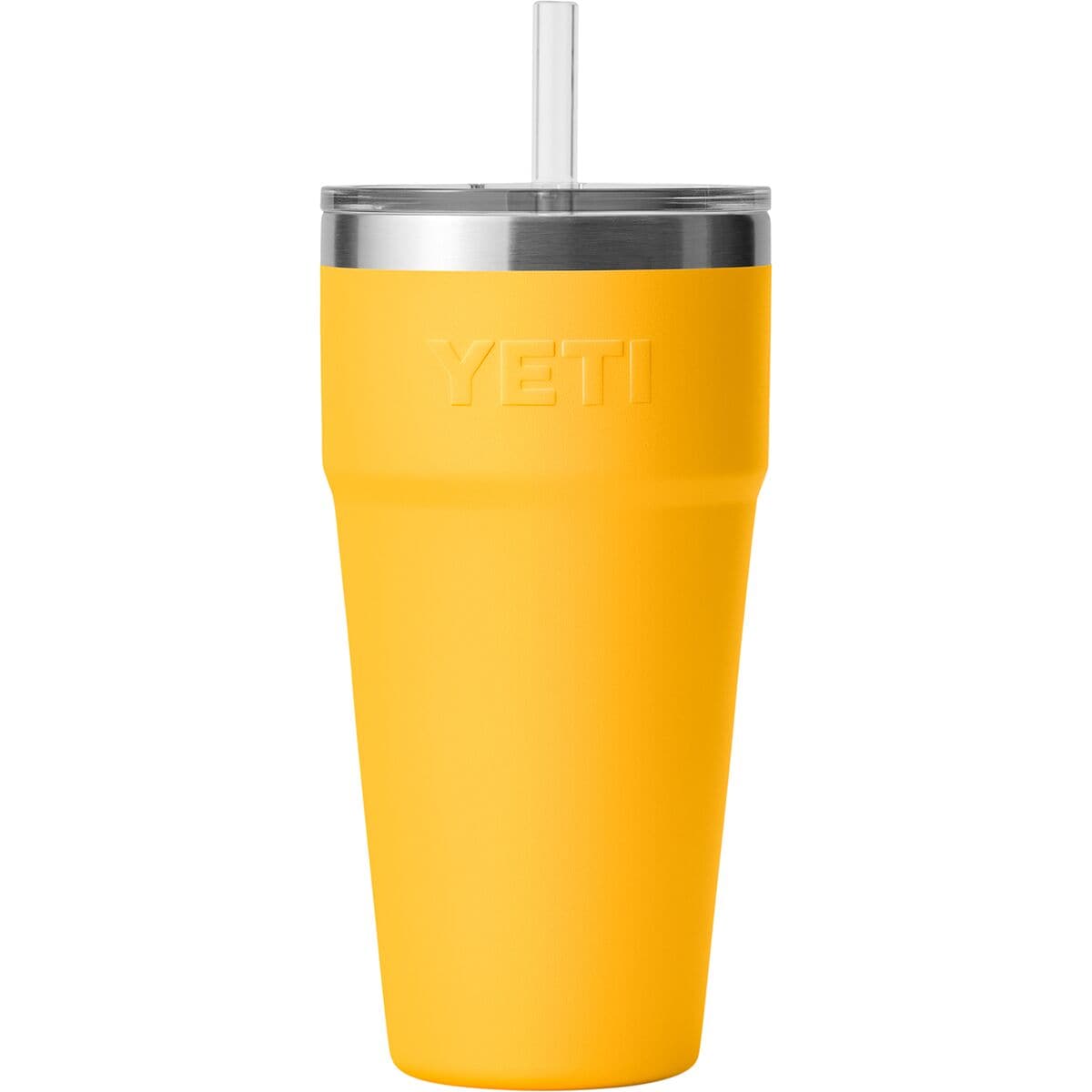  YETI Rambler 25 oz Straw Mug, Vacuum Insulated, Stainless  Steel, King Crab Orange: Home & Kitchen