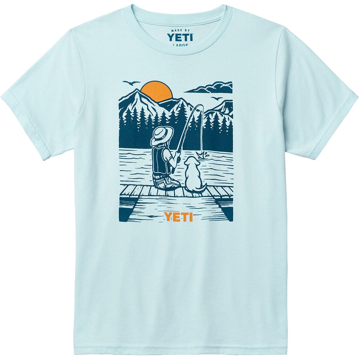 YETI Fishing Buddy Short-Sleeve T-Shirt - Kids'