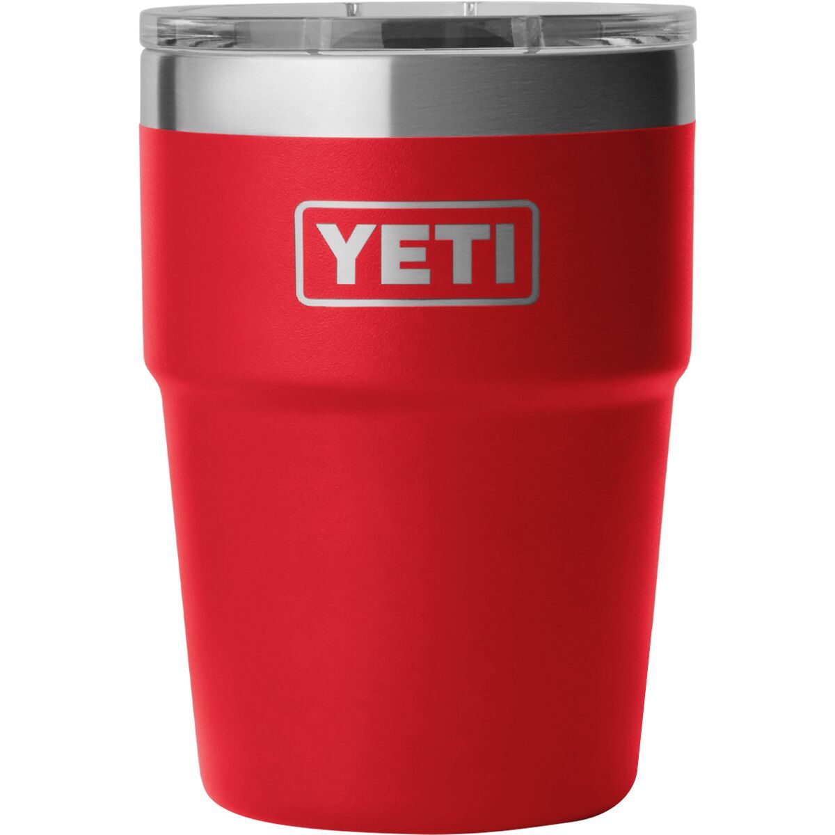Image of YETI Rambler 16oz Stackable Pint + Magslider Lid Rescue Red, One Size