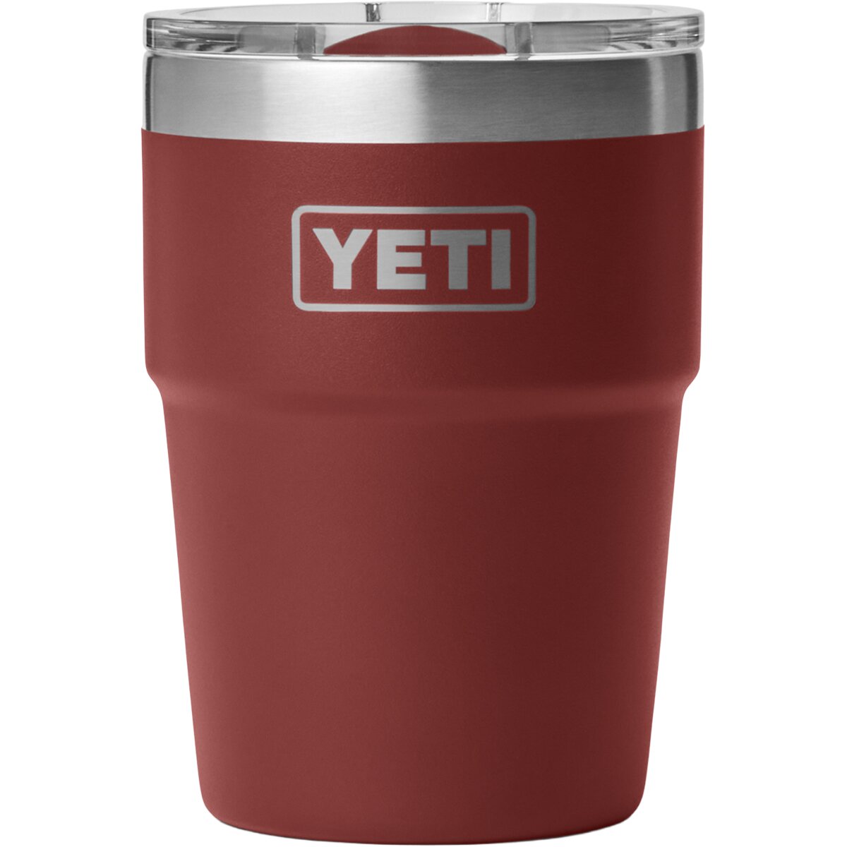 Image of YETI Rambler 16oz Stackable Pint + Magslider Lid Stag Red, One Size