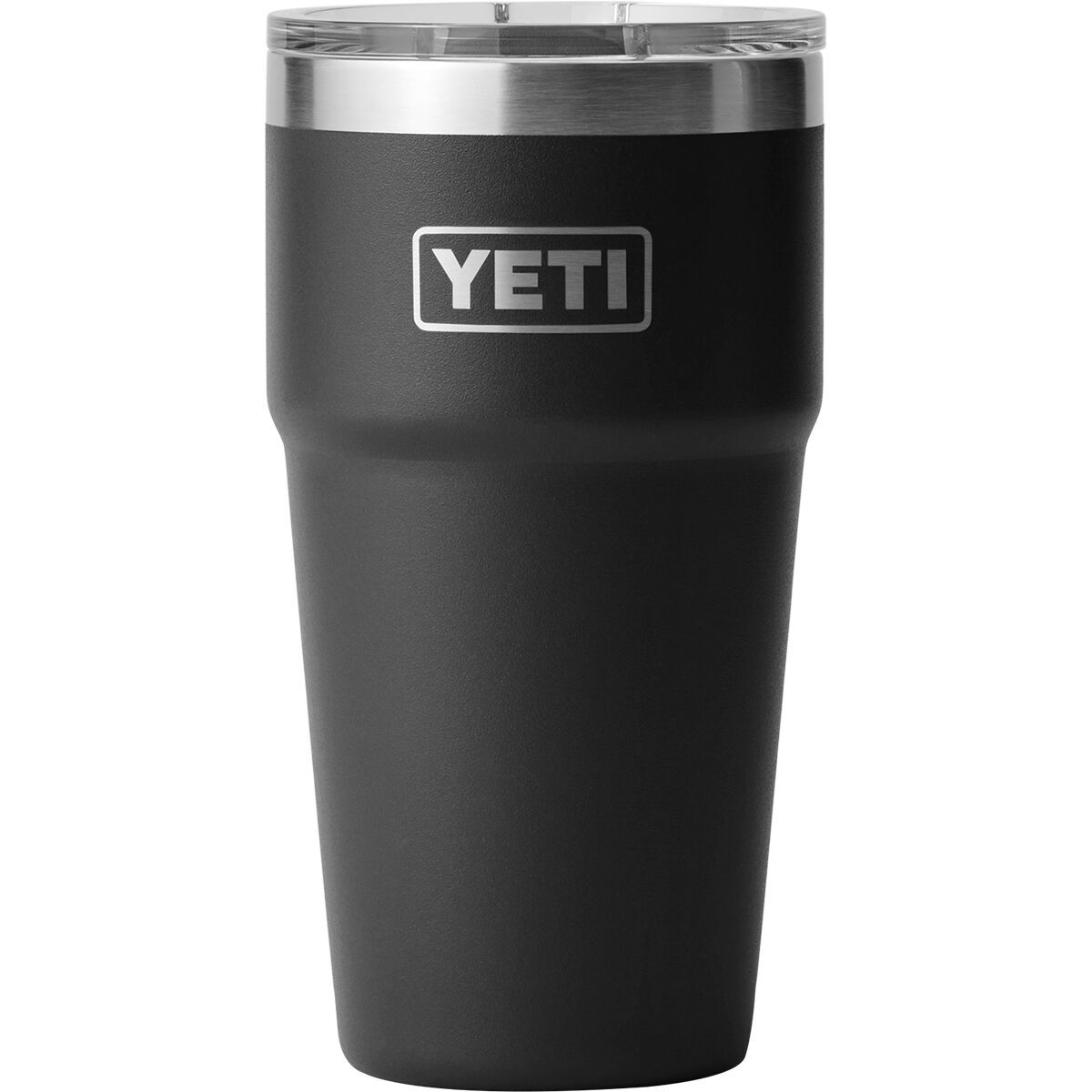 Image of YETI Rambler 20oz Stackable Tumbler + Magslider Lid Black, One Size