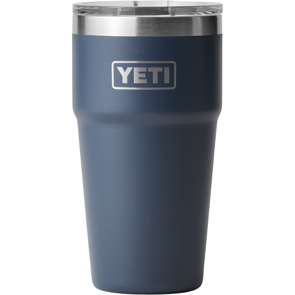 Image of YETI Rambler 20oz Stackable Tumbler + Magslider Lid Navy, One Size