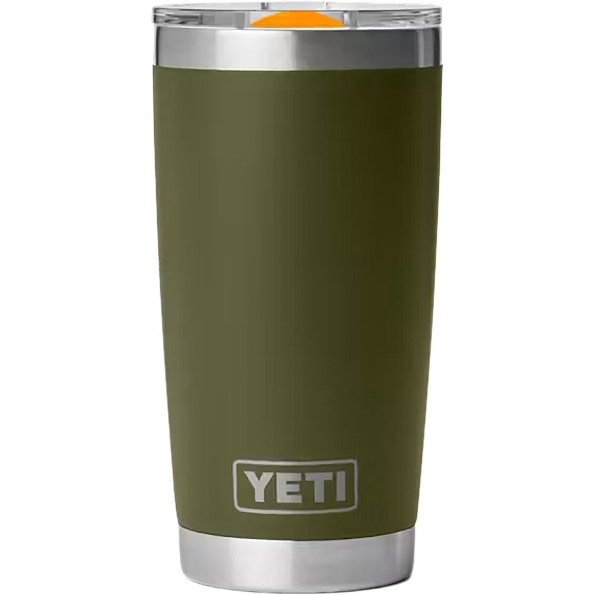 Image of YETI Rambler Magslider Tumbler- 20oz Olive/King Crab Orange, One Size