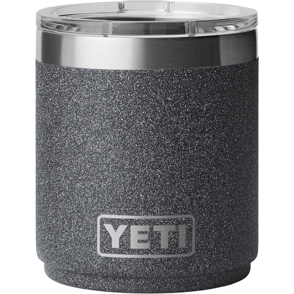 Image of YETI Mag Slider Rambler 10oz Lowball Mug Black Stone, One Size