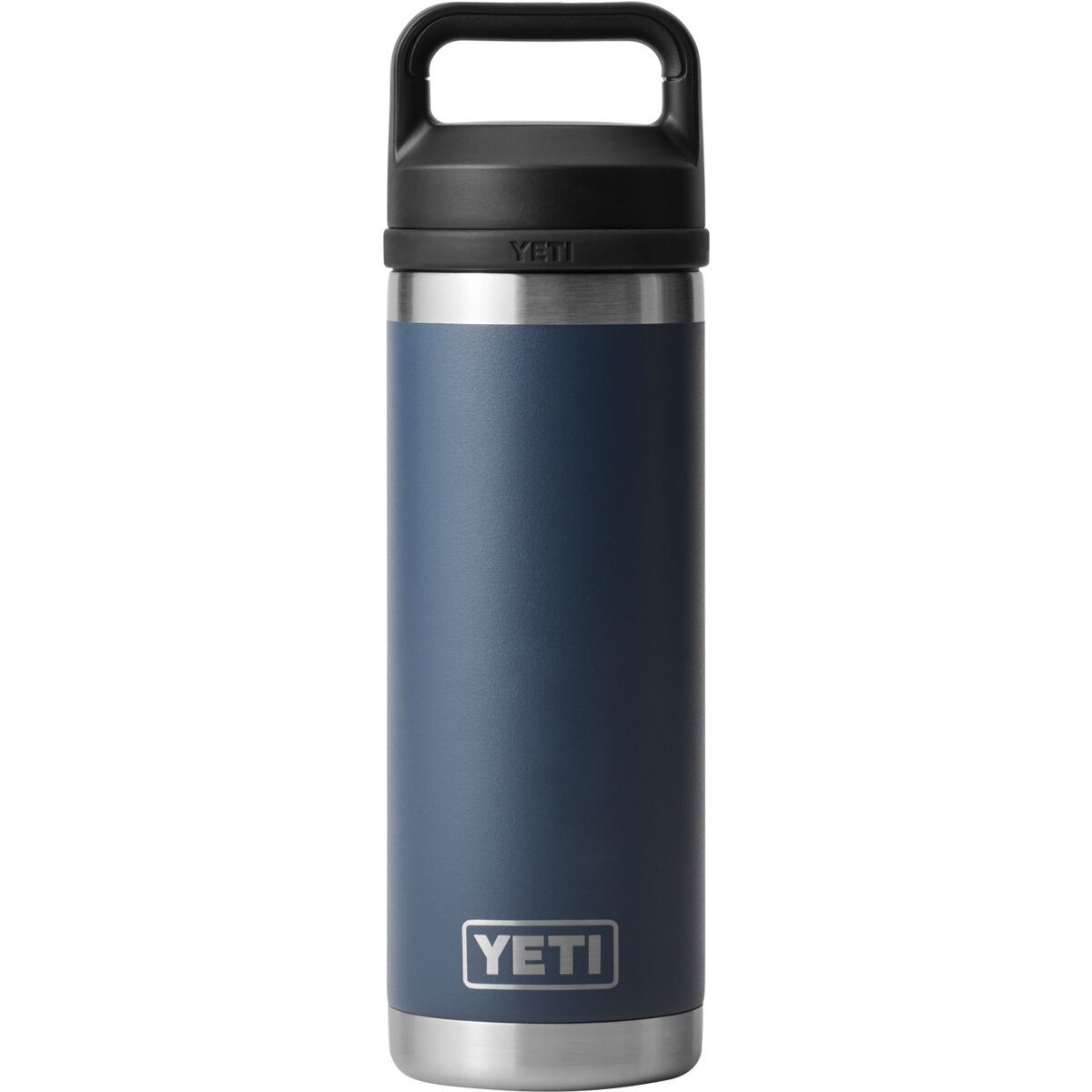 Image of YETI Rambler 18oz Chug Water Bottle Navy, One Size
