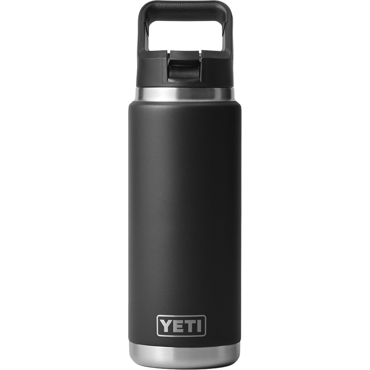 Image of YETI Rambler 26oz Straw Bottle Black, One Size
