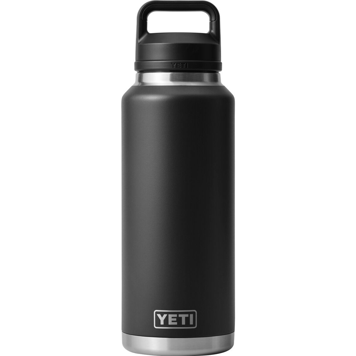 Image of YETI Rambler 46oz Chug Water Bottle Black, One Size