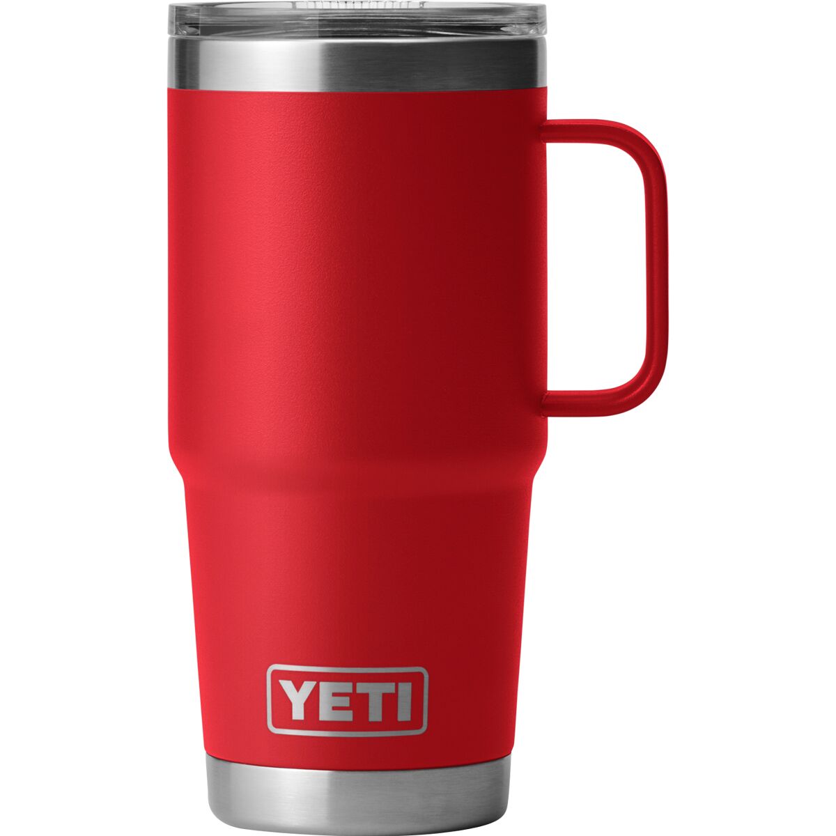Image of YETI Rambler 20oz Travel Mug Rescue Red, One Size
