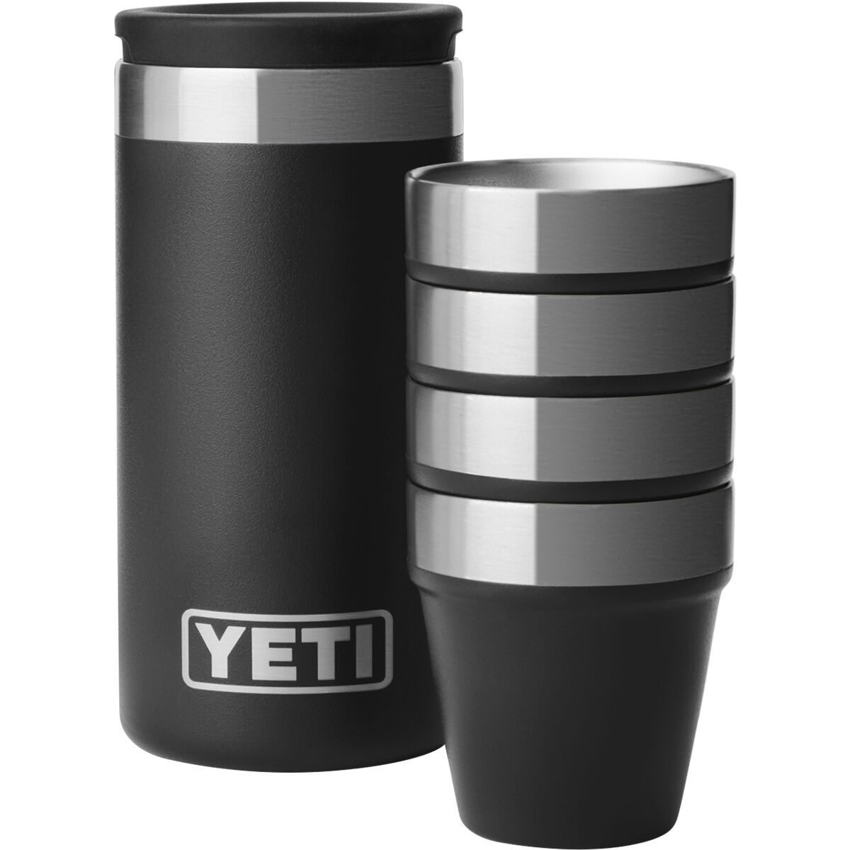 Image of YETI Shot Glasses & Case Black, One Size